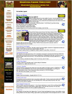 Manitoba Equine Directory